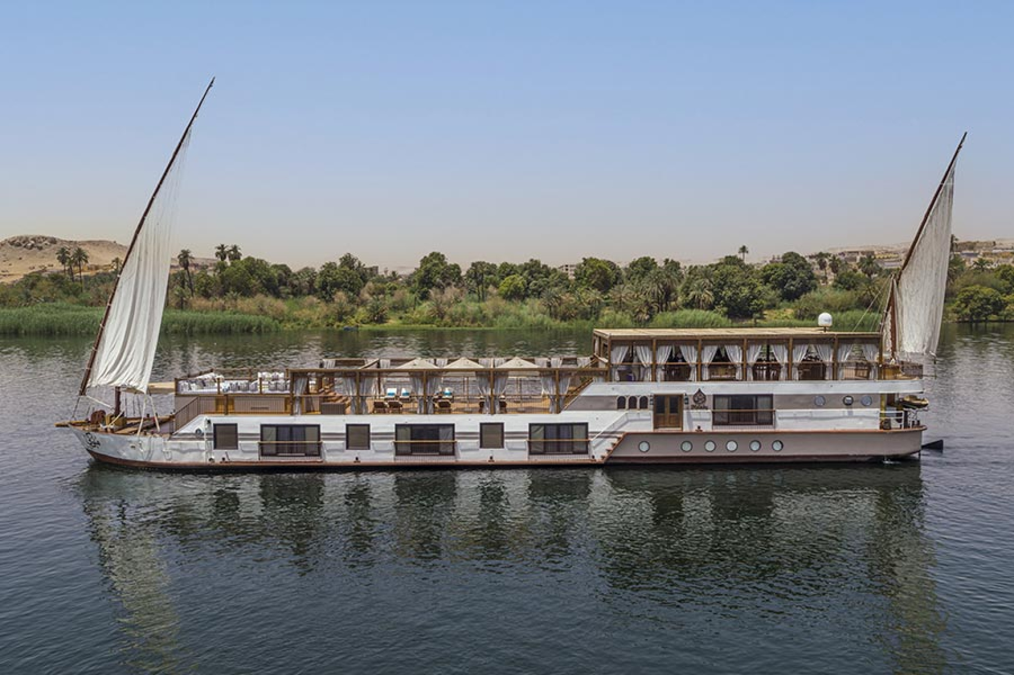 EGITTO Crociera sul Nilo a bordo della Dahabeya Molouky  